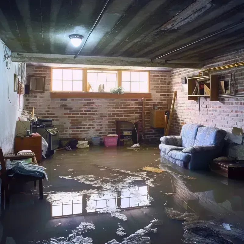 Flooded Basement Cleanup in Piedra Gorda, PR